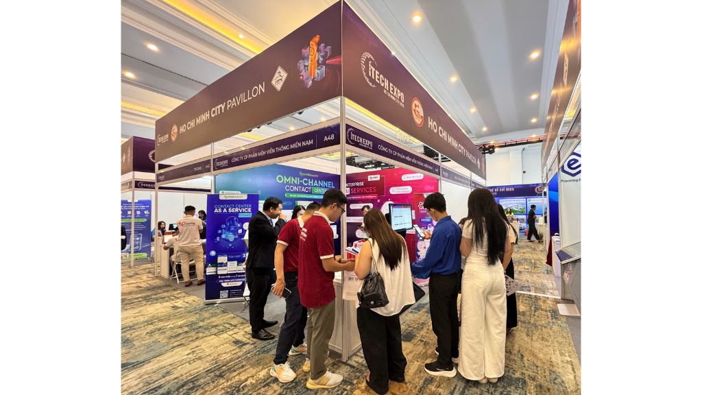 Trải nghiệm Chatbot AI và Callbot – Voice Agent tại gian hàng South Telecom